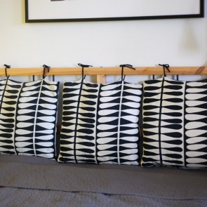 Подвесные подушки вместо спинки