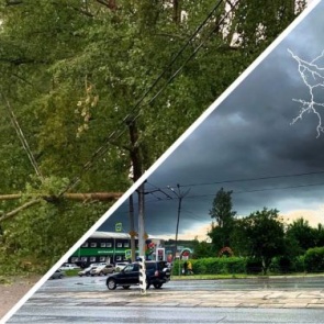 Последствия ураганного ветра: минувшим вечером более 11 тысяч потребителей остались без электричества