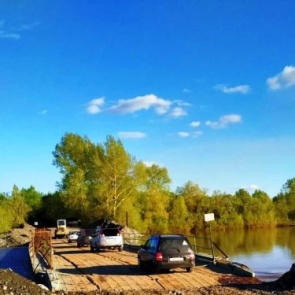 Отменено временное ограничение движения по понтонному мосту на автодороге «Ачинск - Причулымский»