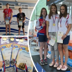 Воспитанники комплексной спортшколы отделения подводный спорт стали чемпионами соревнований федерального и регионального уровней