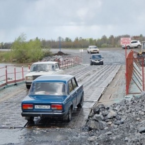 20 октября в Ачинске демонтируют понтонную переправу через реку Чулым