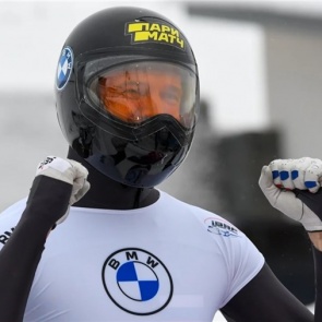 Красноярец Александр Третьяков стал чемпионом Европы по скелетону