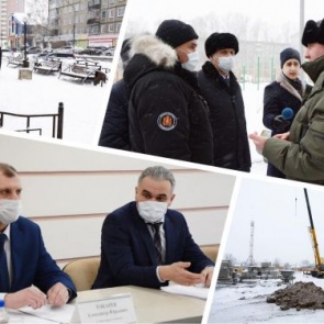 Ачинск с рабочим визитом посетил министр строительства Красноярского края Сергей Козупица