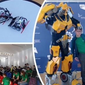 В Ачинске прошли бои роботов