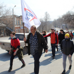 Ачинские поклонники здорового образа жизни приняли участие во всероссийской акции