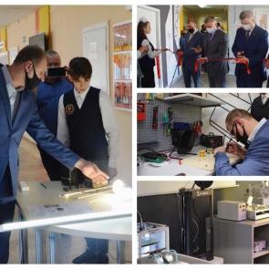 В ачинском лицее №1 торжественно открылся инженерный коворкинг «Делай»