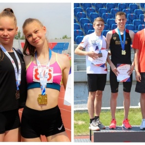 Ачинские легкоатлеты привезли с Чемпионата Красноярского края комплект наград