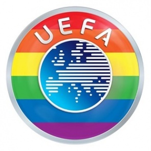 УЕФА раскрасил эмблему в поддержку ЛГБТ