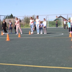 В с.Ястребово состоялось открытие современной спортивной площадки