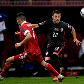 Россияне сыграли вничью с хорватами в первом матче при Карпине