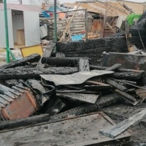 На выходных в пожаре погиб житель Ачинского района