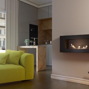 Биокамин в интерьере городского жилья