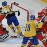 Шведские хоккеисты обыграли белорусов на ЧМ